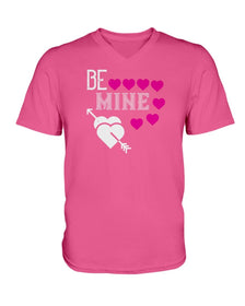 Be Mine Ladies HD V Neck T