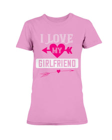 I Love My Girlfriend Ultra Ladies T-Shirt