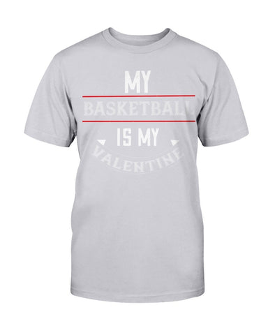 Basketball is My Valentine Unisex Tee