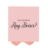 Will You Be My Ring Bearer? Proposal Box Pink - No Border