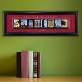 Personalized University Architectural Art - PAC 12 College Art