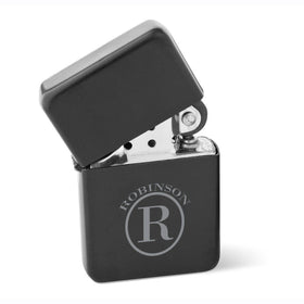 Personalized Lighters - Wind Proof - Matte Black - Groomsmen Gifts