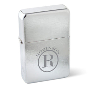 Personalized Lighters - Stainless Steel - Wind Proof - Groomsmen Gifts