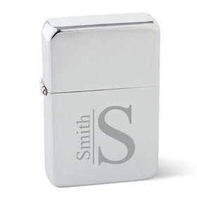 Personalized Lighters - Chrome - Oil Lighter - Groomsmen Gifts