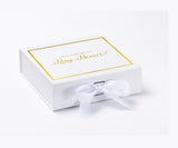 Will You Be My Ring Bearer? Proposal Box White -  Border