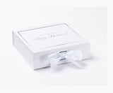 Will You Be My Ring Bearer? Proposal Box White -  Border